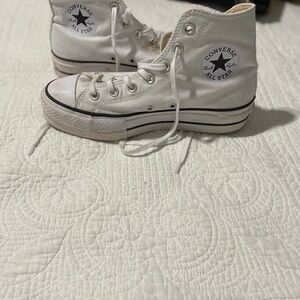 Converse All Star White High-Top Sneakers